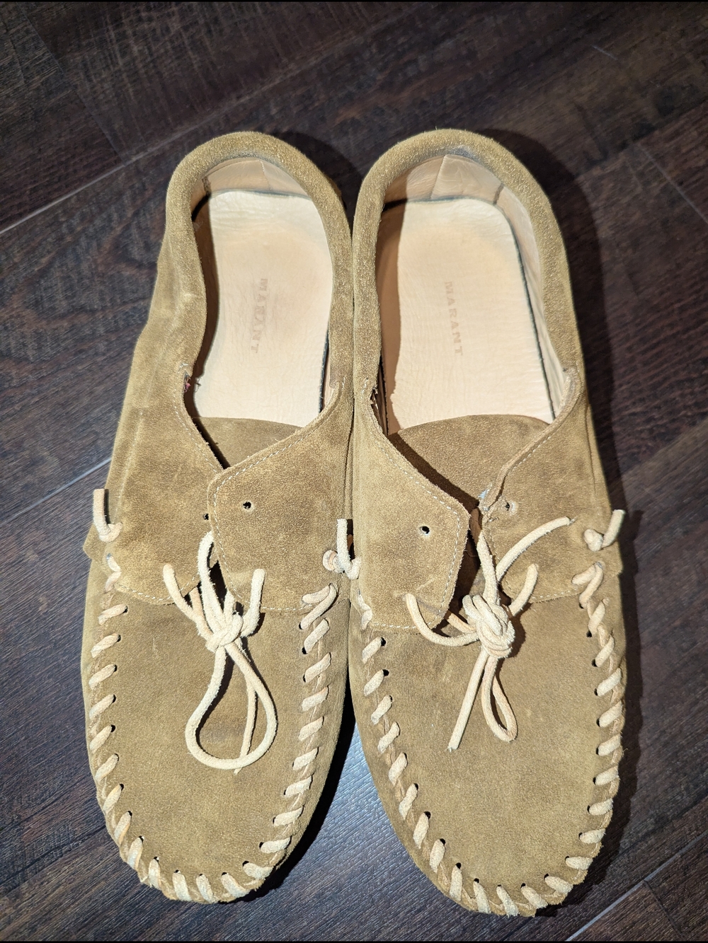 Isabel Marant Size 44 Suede Moccasin Loafers